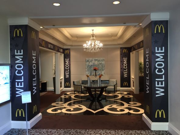 corporate event graphics